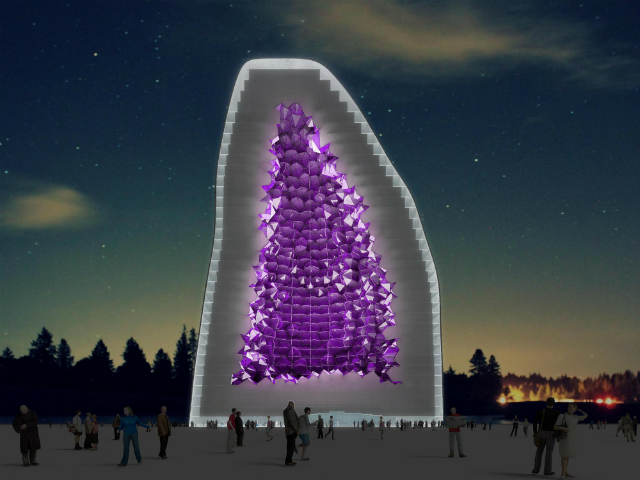 В Китае появятся отели в виде исполинских горных пород (фото 2)