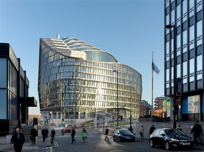 Самый большой бизнес-центр Англии по проекту 3D Reid