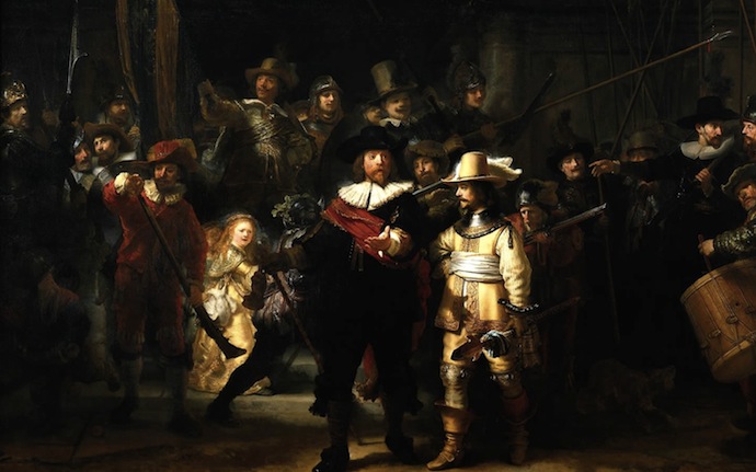 Рембрандт ван Рейн. "Ночной дозор" Рембрандт ван Рейн. "Ночной дозор"