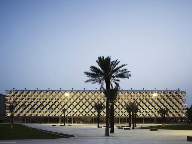 Текстильный фасад для национальной библиотеки Саудовской Аравии (фото 2)