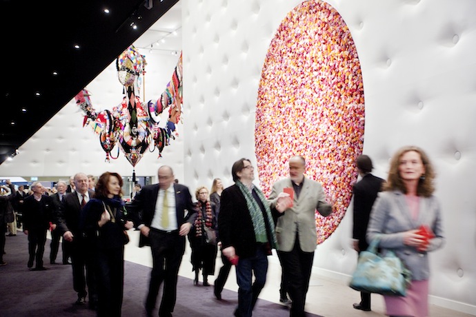 Вход на ярмарку TEFAF 2013