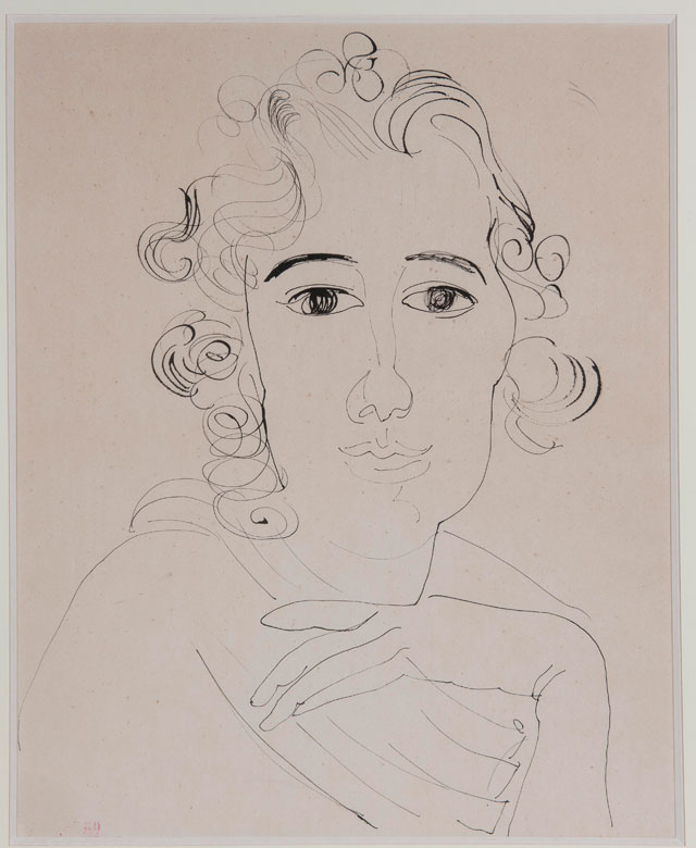  Рауль Дюфи. "Женский портрет", около 1930