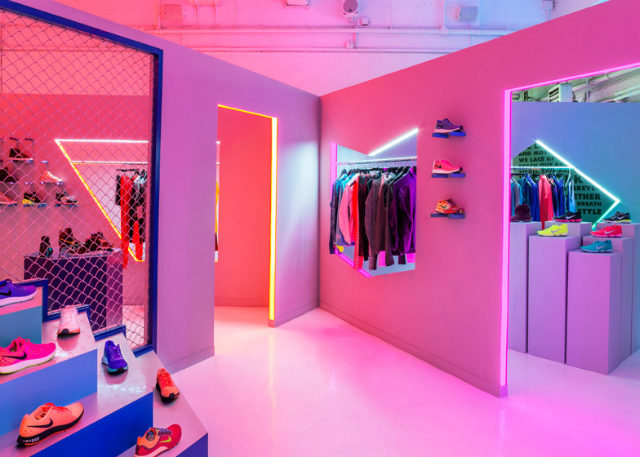 Pop-up магазин Nike по проекту Robert Storey Studio (фото 2)
