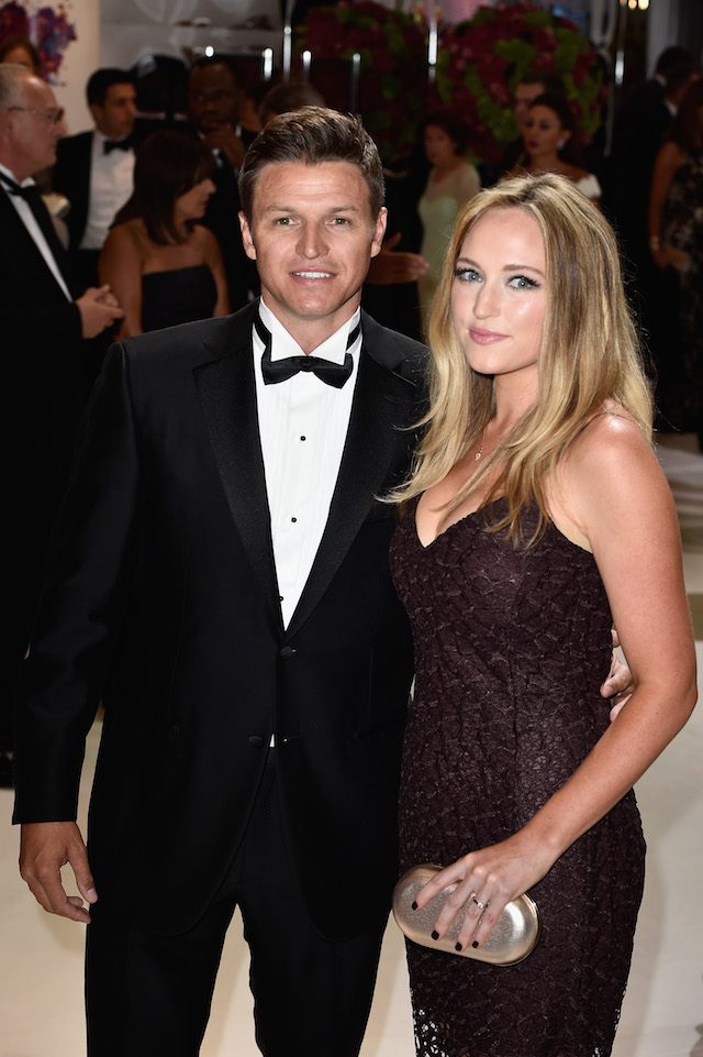 Гарет Уиттсток и Ройзин Галвин 66-й гала-бал Красного Креста в Монако (фото 3)