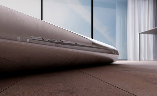 Всем на пол: кофейный столик на сгибе ковра (фото 3)