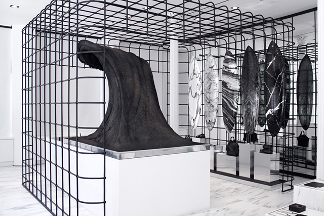 "Мраморные" серфборды в нью-йоркском бутике Alexander Wang (фото 2)