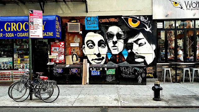 На улице Манхэттена появилась фреска в честь Beastie Boys (фото 1)