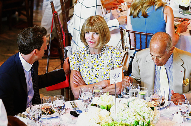 Сет Майерс, Анна Винтур и Оскар де ла Рента Церемония награждения премии 2014 Couture Council Award (фото 1)