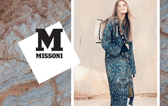 Рекламная кампания M Missoni, осень-зима 2014 (фото 1)