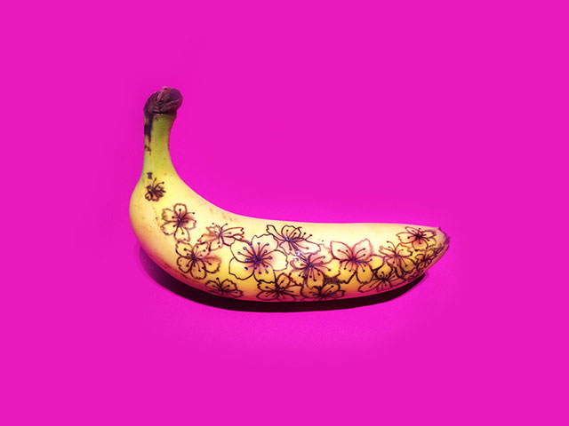 Граффити на банане: оммаж Энди Уорхолу (фото 3)
