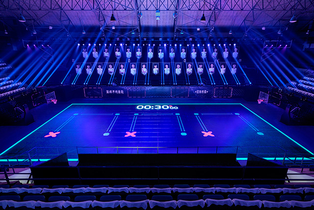 Интерактивная баскетбольная площадка House of Mamba в Шанхае (фото 2)