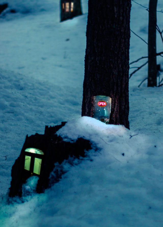 Дом в дереве: инсталляции Даниеля Баррето (фото 2)