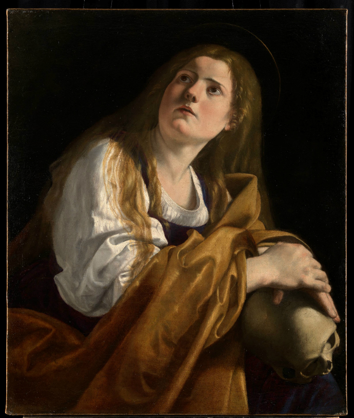 Орацио Джентилески. "Святая Мария Магдалена", 1621 