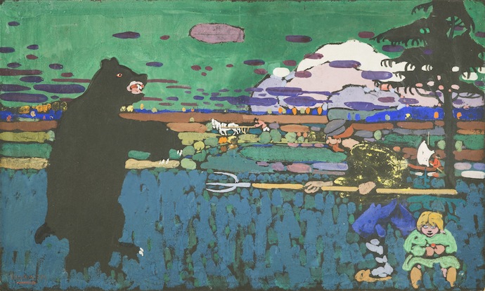 Василий Кандинский. "Медведь", 1907