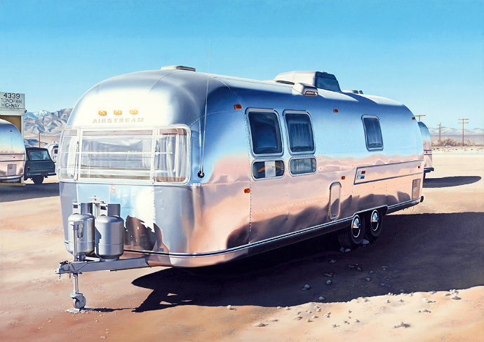 Рон Климанн. Mayflower crossing plymouth rock, 1980  