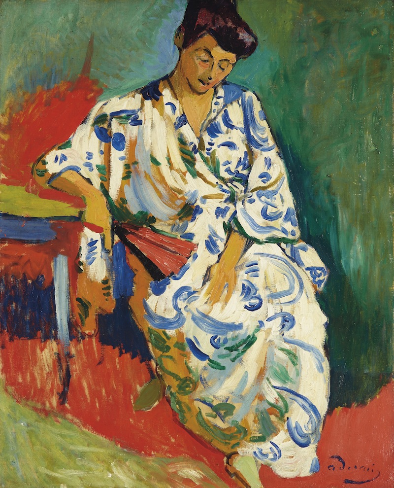 Андре Дерен. "Мадам Матисс в кимоно", 1905