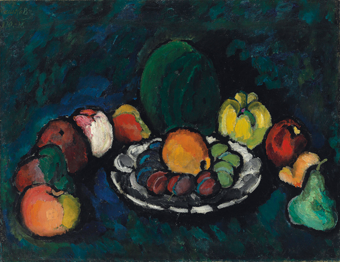 Илья Машков (1881-1944). "Натюрморт с фруктами". Холст, масло. £1-1,5 млн. Илья Машков (1881-1944). "Натюрморт с фруктами". Холст, масло. £1-1,5 млн.