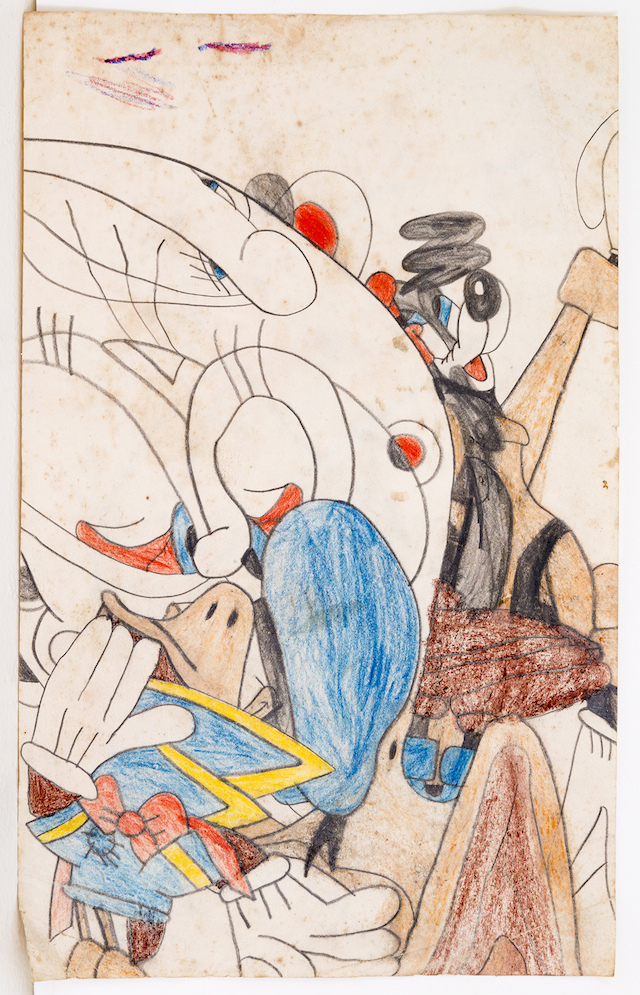 Сюзан Те Кахуранги Кинг (Susan Te Kahurangi King). Без названия (1958—1961). Бумага, цветные карандаши Арт-гид по неделе Frieze в Нью-Йорке (фото 6)