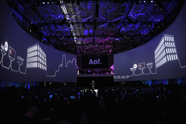 Сара Джессика Паркер и Джеймс Франко на презентации AOL (фото 1)