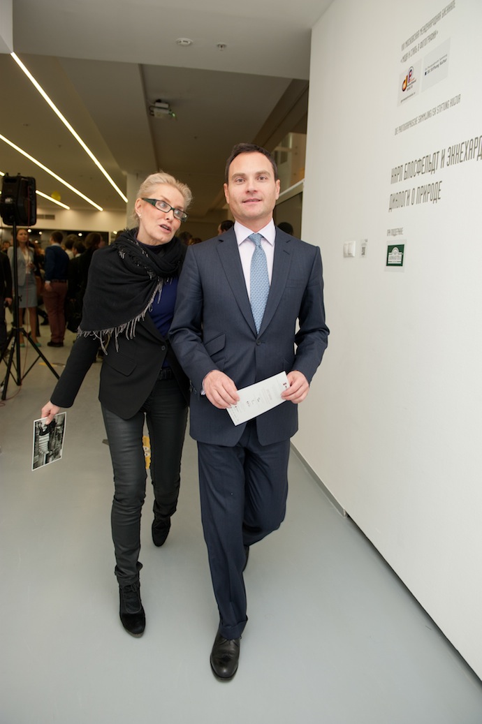 Ольга Свиблова и Антон Кудряшов Ольга Свиблова и Антон Кудряшов