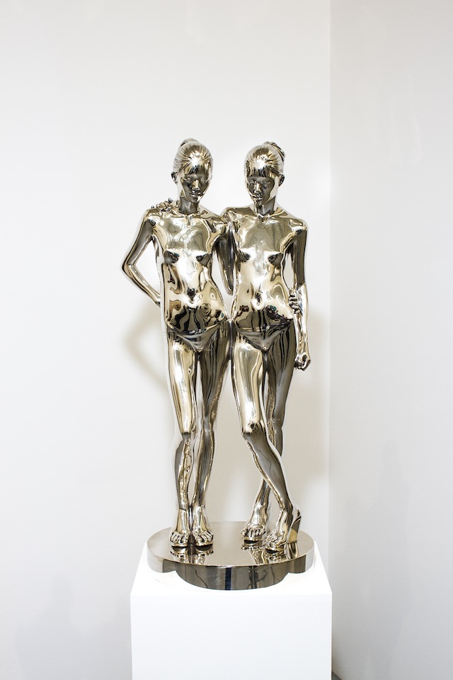 Дон Браун. "Йоко XXV (Серебряный близнец)", 2008. Серебро