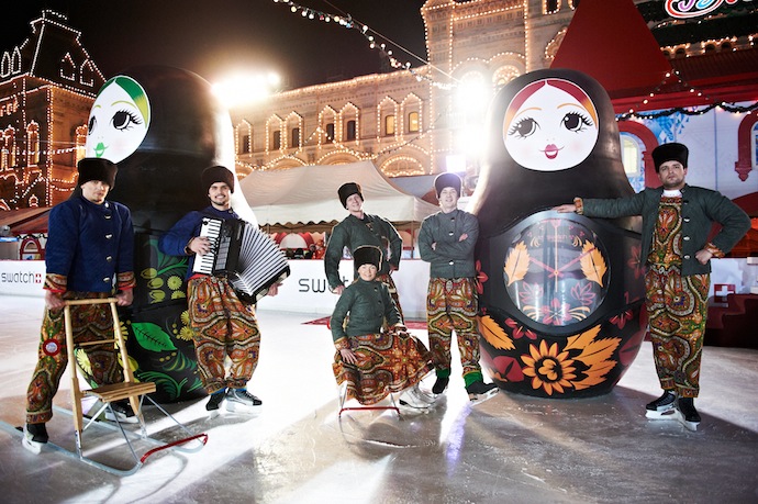 Вечер Swatch Kalinka Malinka в Bosco Баре