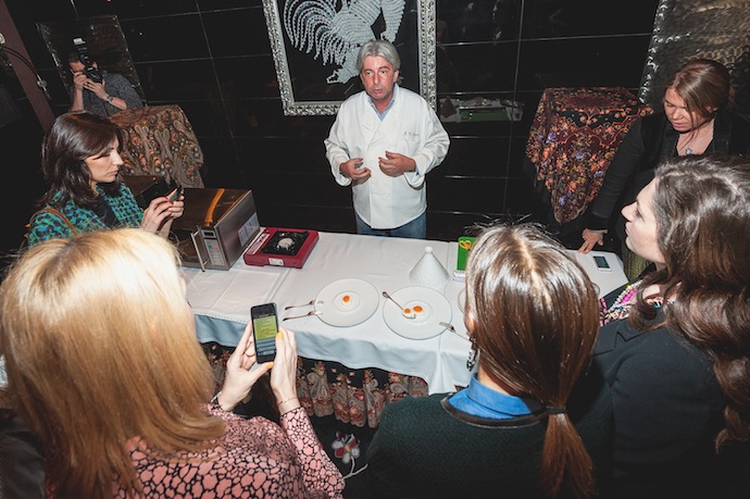 Карина Ошроева, Юлия Бордовских, Ирина Вольская и Евгения Линович на мастер-классе Анатолия Комма