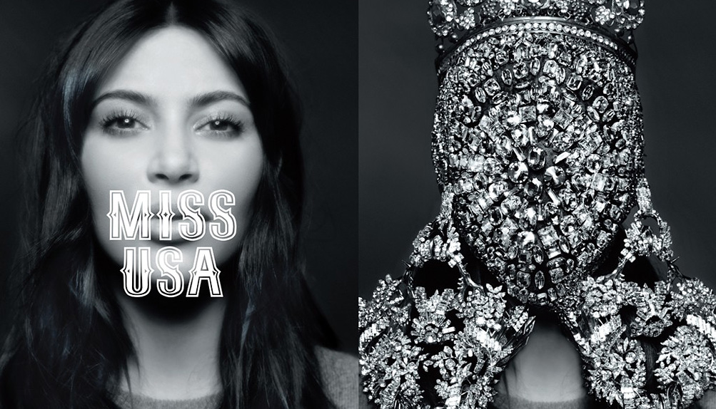 CR Fashion Book: В объективе Карла Лагерфельда Ким Кардашьян (фото 1)