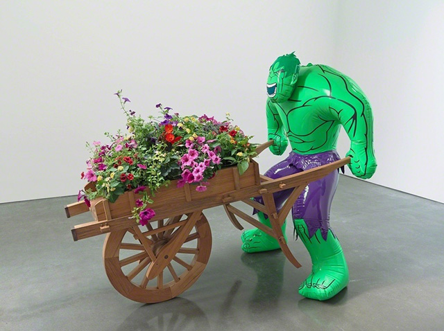 Джефф Кунс. Hulk (Wheelbarrow), 2004-2013 Vanity Fair назвал топ-10 ныне живущих художников (фото 6)