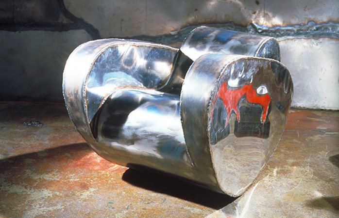 Раздавленные автомобили на выставке Рона Арада (фото 17)