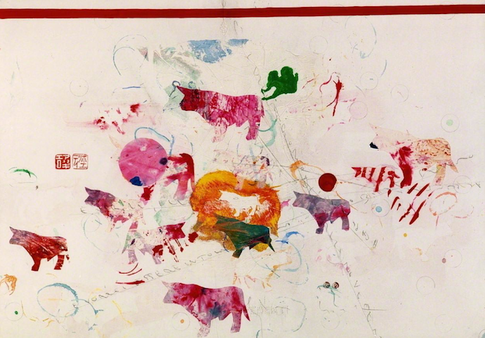 ALIGHIERO E BOETTI Tori ( Bulls), 1990