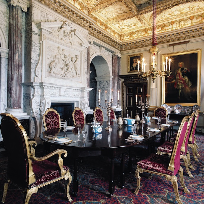 Интерьеры поместья Хаутон-холл Интерьеры поместья Хаутон-холл