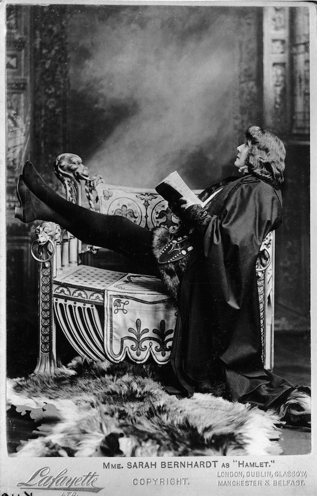 Сара Бернар в роли Гамлета, 1899