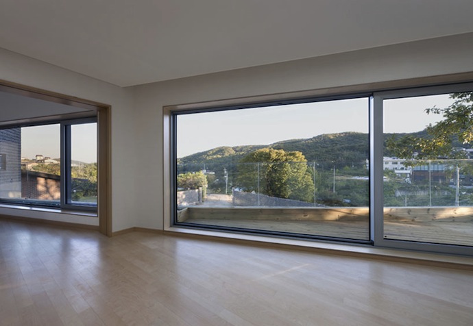 Изогнутый дом в Корее (фото 8)