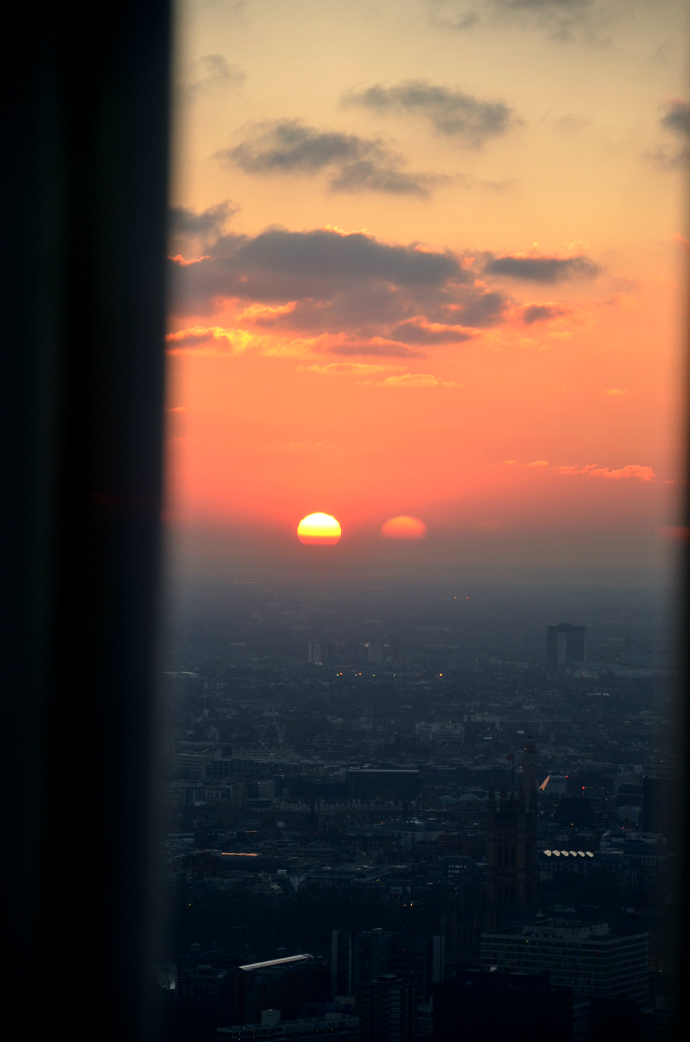 Вид на Лондон с "Осколка"