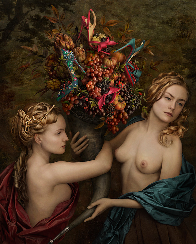 Фантазийная съемка Christian Louboutin от Питера Липмана (фото 6)