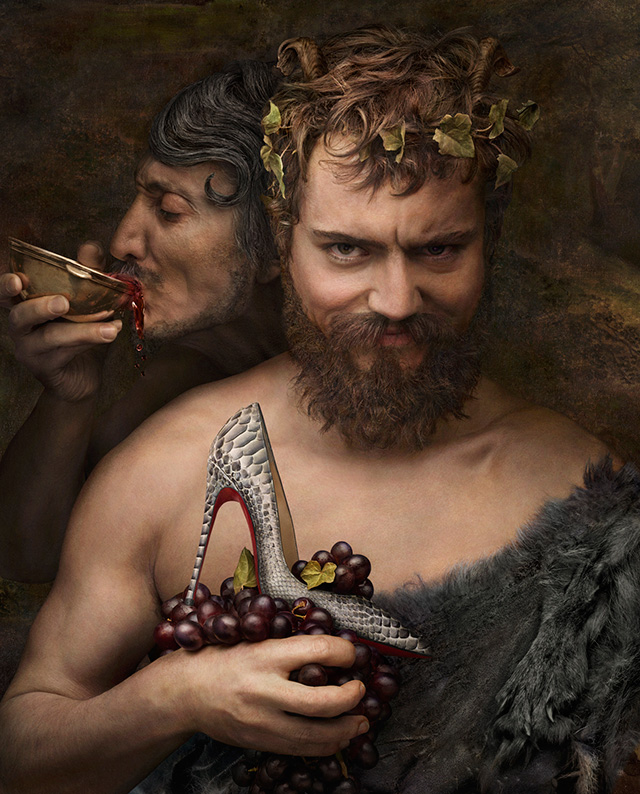 Фантазийная съемка Christian Louboutin от Питера Липмана (фото 2)