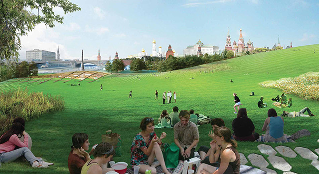 Конкурент Красной площади: парк по проекту американских архитекторов (фото 2)