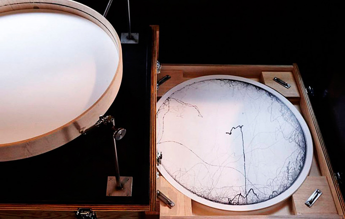 Рисовальная машина Олафура Элиассона (фото 4)