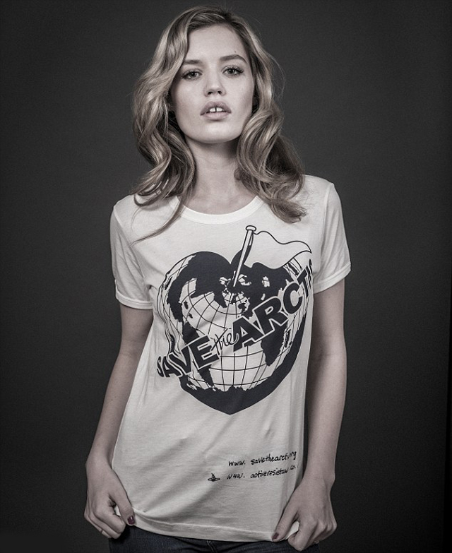 Джорджия Мэй Джаггер Джордж Клуни в кампании Вивьен Вествуд в поддержку Арктики (фото 1)