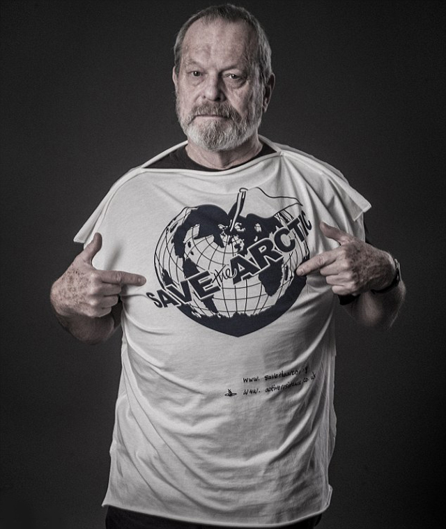 Терри Гиллиам Джордж Клуни в кампании Вивьен Вествуд в поддержку Арктики (фото 2)