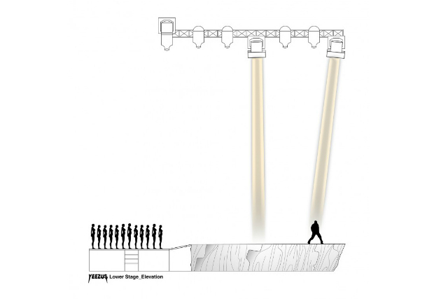 За кулисами шоу Yeezus Канье Уэста (фото 3)