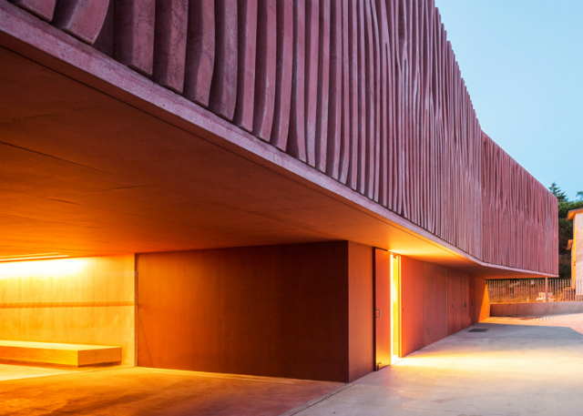 "Коралловый" корпус французского университета (фото 6)