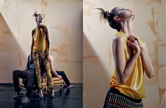 Линдси Виксон в съемке нового выпуска журнала System (фото 6)