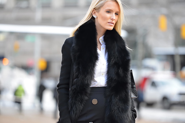 Неделя моды в Нью-Йорке AW14: street style. Часть I (фото 7)