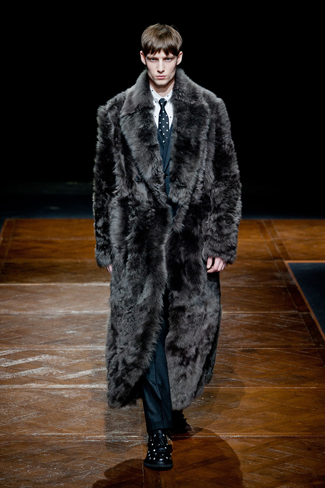 Неделя мужской моды в Париже: показ Dior Homme, осень-зима 2014 (фото 10)