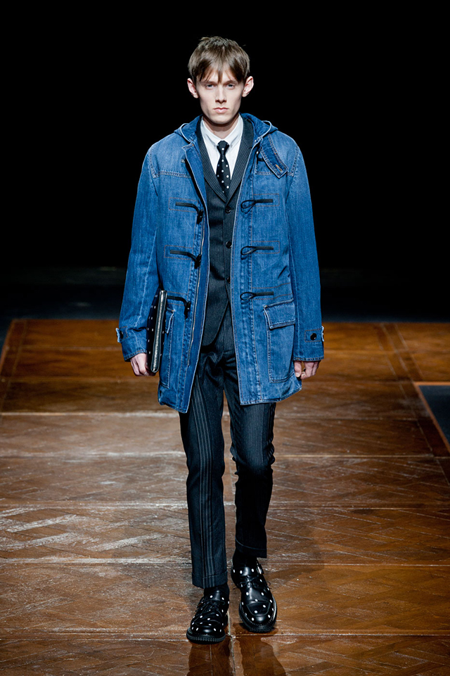 Неделя мужской моды в Париже: показ Dior Homme, осень-зима 2014 (фото 6)