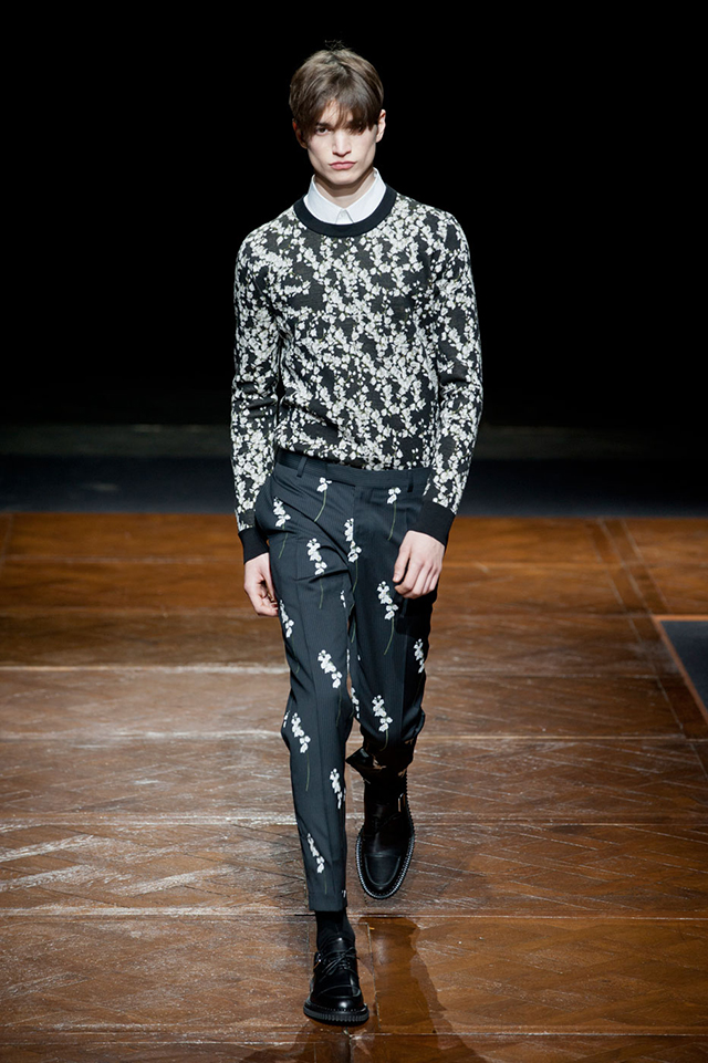 Неделя мужской моды в Париже: показ Dior Homme, осень-зима 2014 (фото 4)