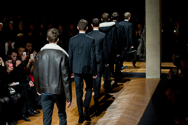 Неделя мужской моды в Париже: показ Dior Homme, осень-зима 2014 (фото 14)