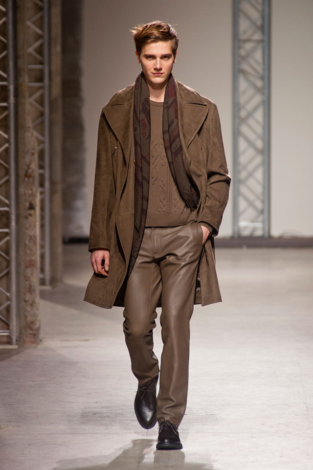 Неделя мужской моды в Париже: Hermès, осень-зима 2014 (фото 4)